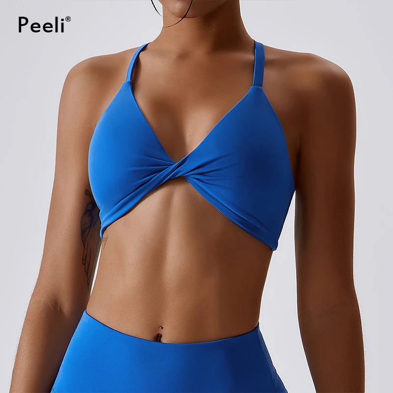 Push Up Sports Bra